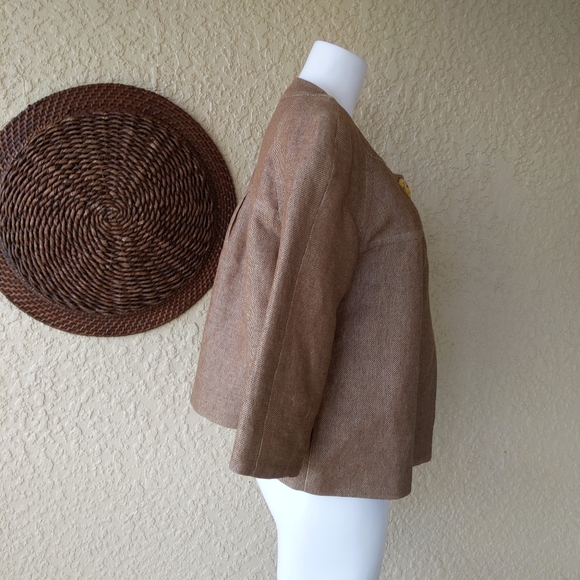 Michael Kors Birdseye Tweed Jacket - Picture 5 of 6